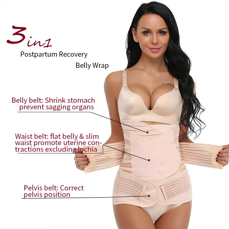 3 In 1 Postpartum belt Bumpy Trends Maternity