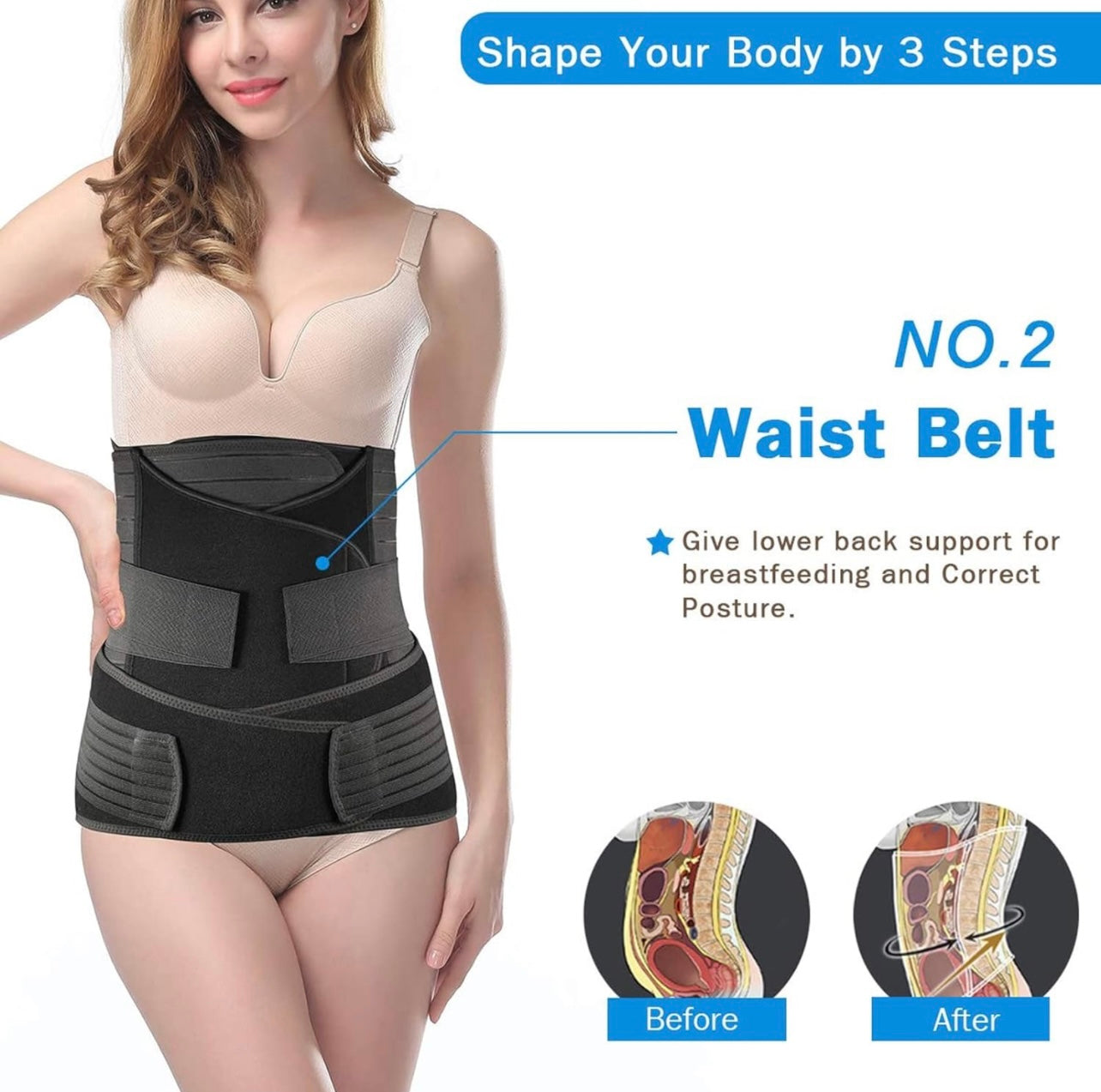 3-In-1 Postpartum belt