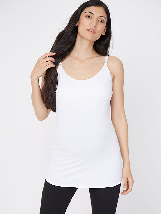 White Nursing Camisole