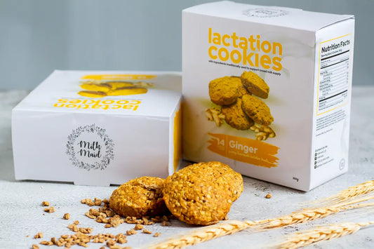 Milkmaid Lactation Ginger Cookies