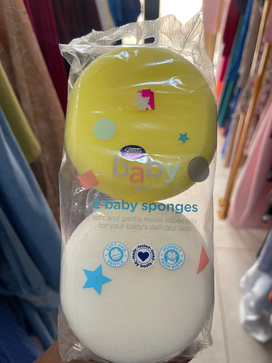 Boots 2-pack Baby Sponge