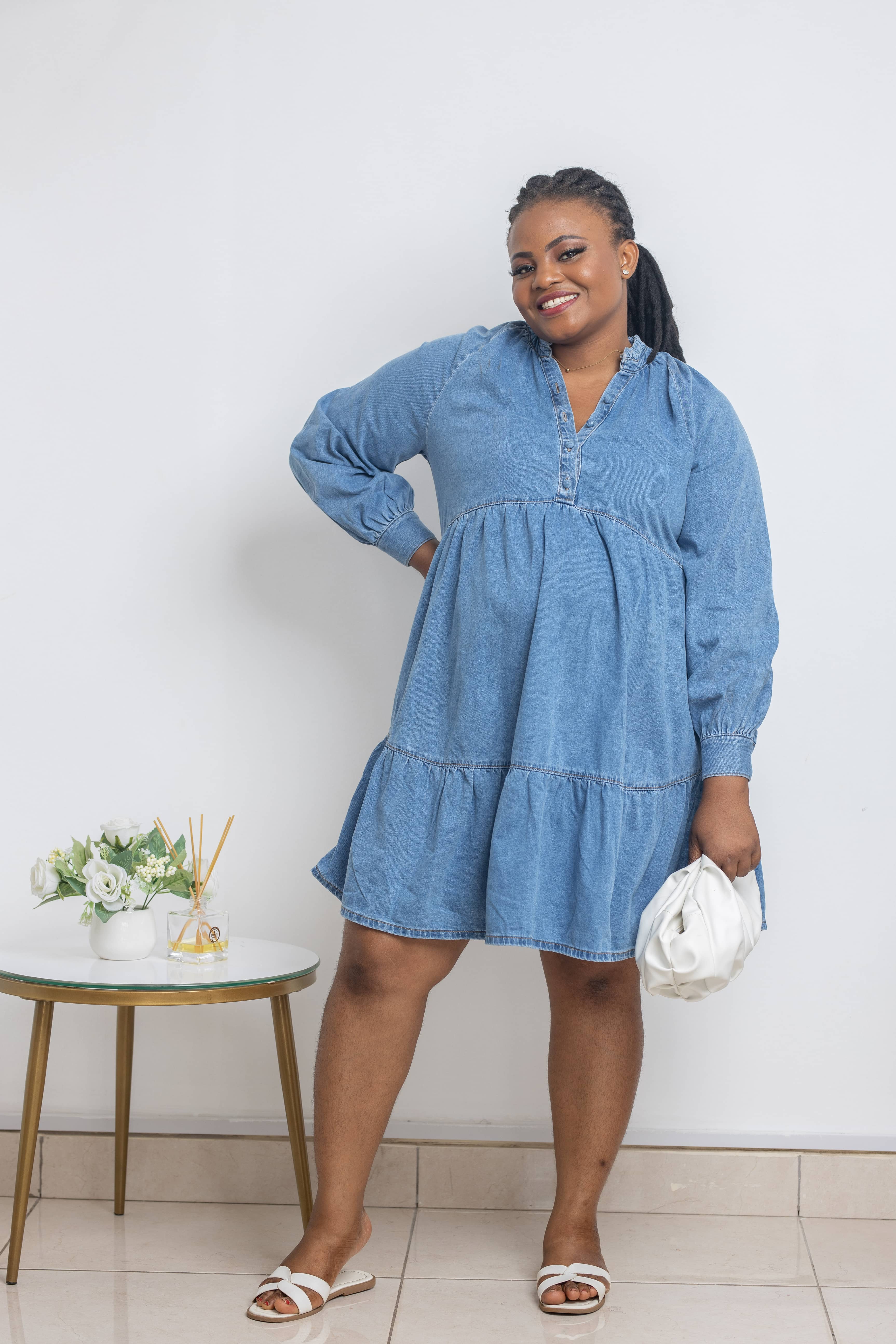 Denim 2025 nursing dress